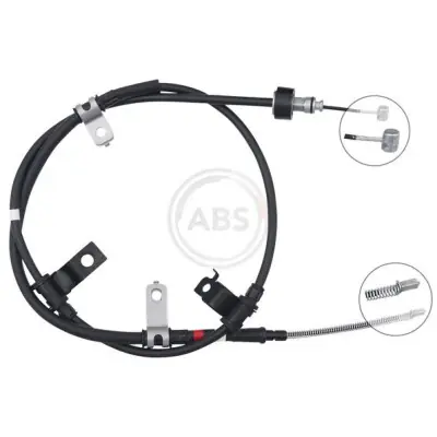 Exclusivo Cable de accionamiento, freno de estacionamiento A.B.S. K17506